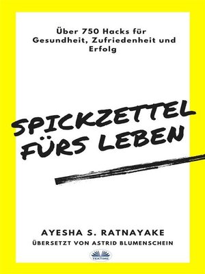 cover image of Spickzettel Fürs Leben